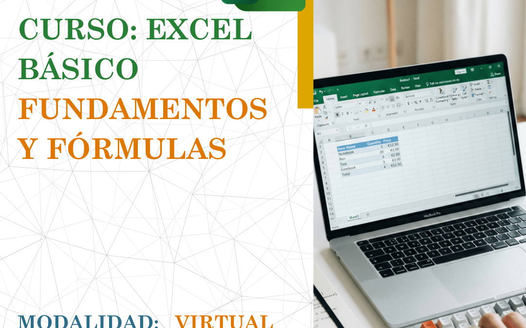 Curso Excel Básico Fundamentos y Fórmulas
